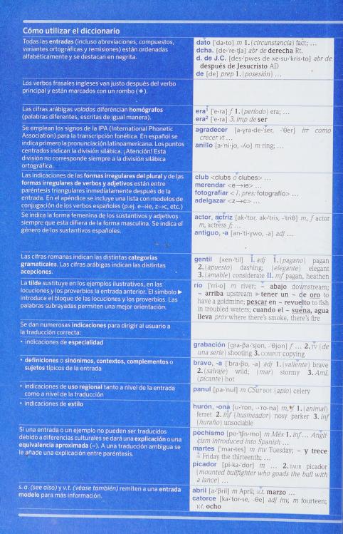Spanish-English dictionary = Diccionario español-inglés : Free Download,  Borrow, and Streaming : Internet Archive
